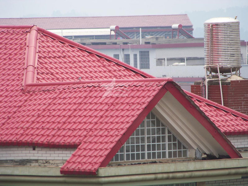 新型屋面建材合成樹(shù)脂瓦，傳統建筑用瓦的傳承替代建筑材料
